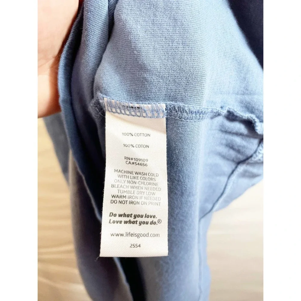 NWT Life is Good Football Thanksgiving Shirt Mens Size S - Picture 5 of 6